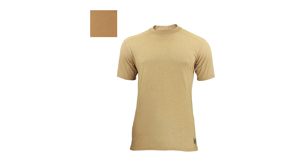 DRIFIRE FR-L1 Athletic Short Sleeve Tee, 3 Pack, Tan 499, Large, DF4-303TS-3PK-TN-LG