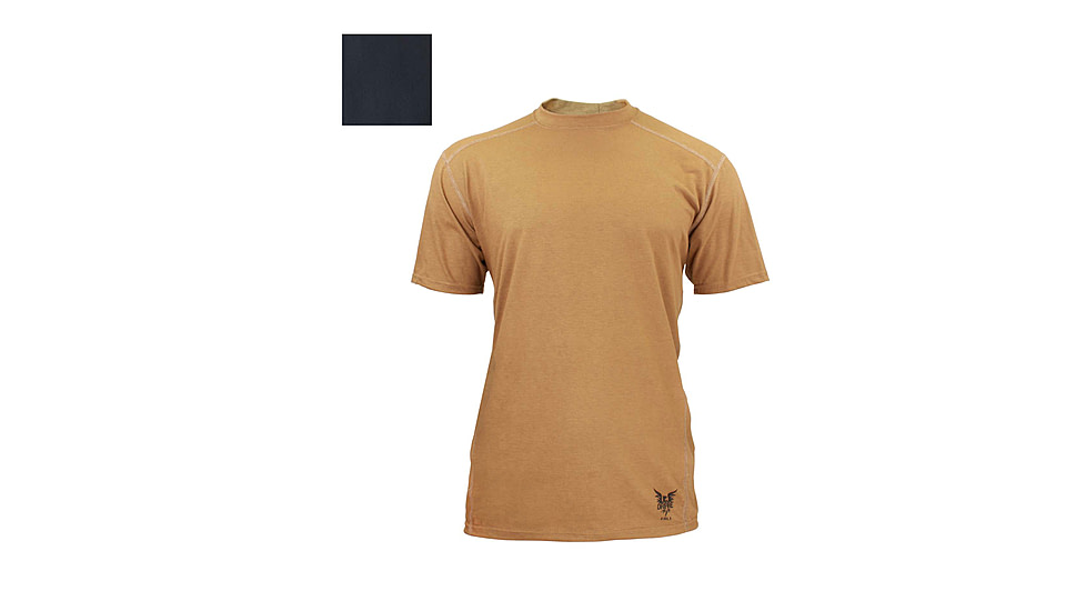 DRIFIRE FR-L1 Performance Short Sleeve, Black, Large, DF4-606TS-BK-LG