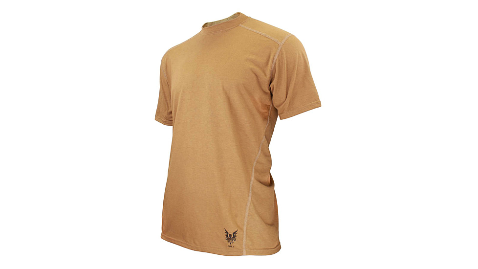 DRIFIRE FR-L1 Performance Short Sleeve, Tan 499, Small, DF4-606TS-TN-SM