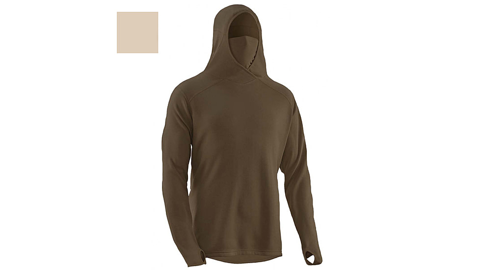 DRIFIRE FR Mid-Weight Combat Hooded Sweatshirt - Mens, Tan 499, Large, DF2-393FHA-TN-LG