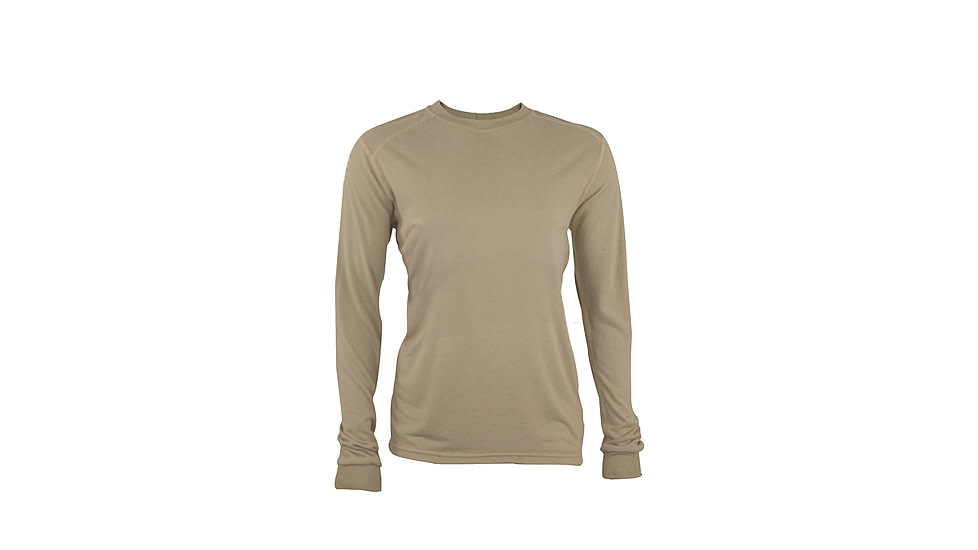 DRIFIRE FR Ultra Lightweight Long Sleeve Tee - Womens, Tan 499, Large, DF4-505LSW-TN-LG