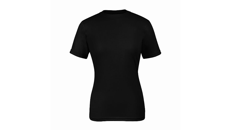 Drifire FR Ultra Lightweight Short Sleeve Tee - Womens, Black, Regular, Medium, DF4-505TSW-BK-MD