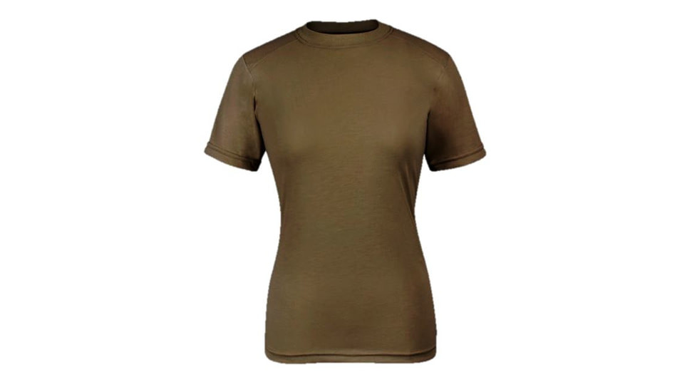 Drifire FR Ultra Lightweight Short Sleeve Tee - Womens, Coyote Brown, Regular, Large, DF4-505TSW-CB-LG
