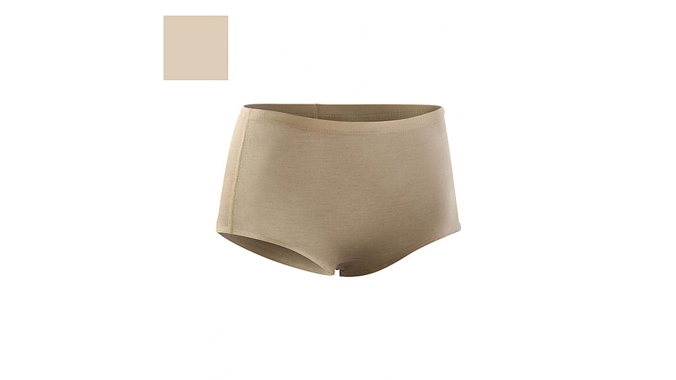 DRIFIRE Prime FR Mid-Weight Soft Compression Boy Shorts - Womens, Tan 499, Large, DF2-762-BS-TN-LG