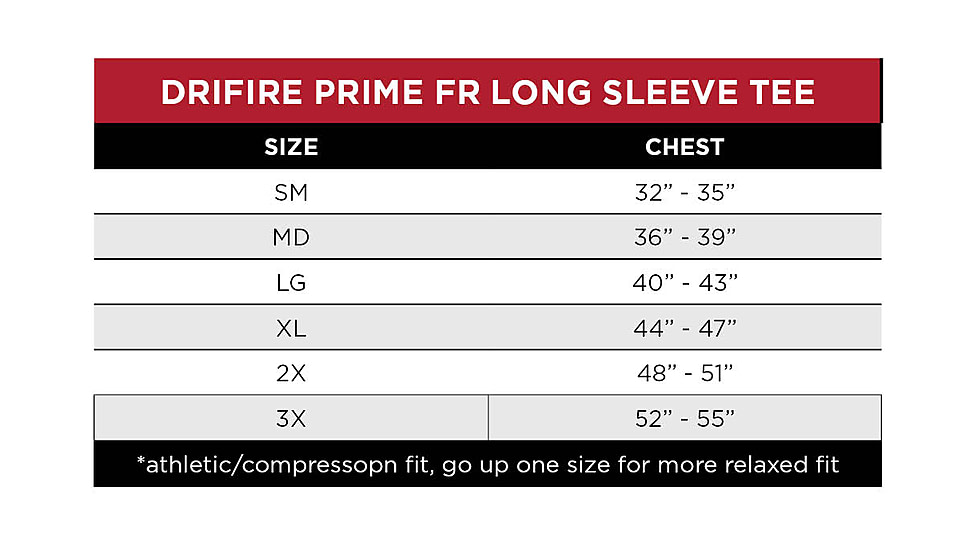 DRIFIRE Prime FR Mid-Weight Soft Compression Long Sleeve Tee - Mens, Tan 499, Extra Large, DF2-MIL-762-PLS-TN-XL