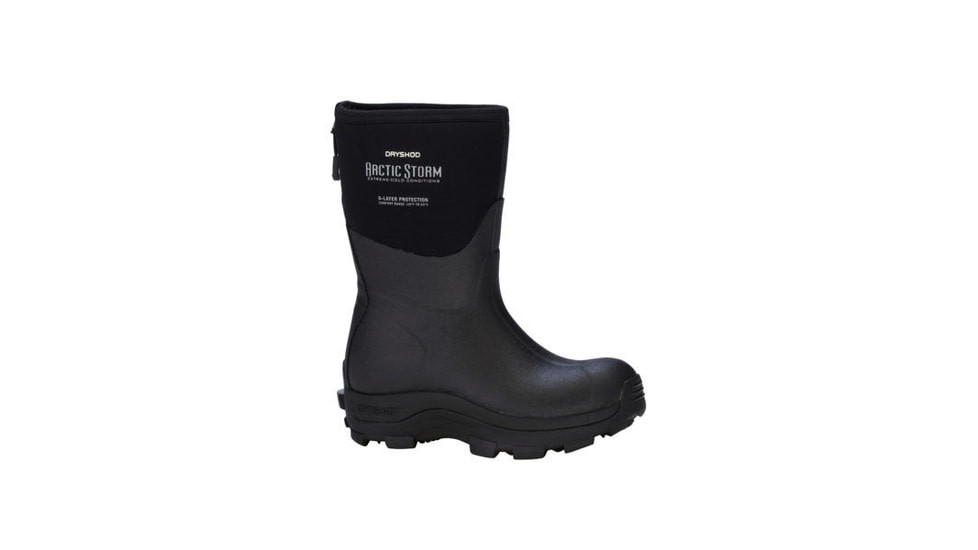 Dryshod Arctic Storm Mid Winter Boot - Women's, Black/Grey, 10 ARS-WM-BK-010