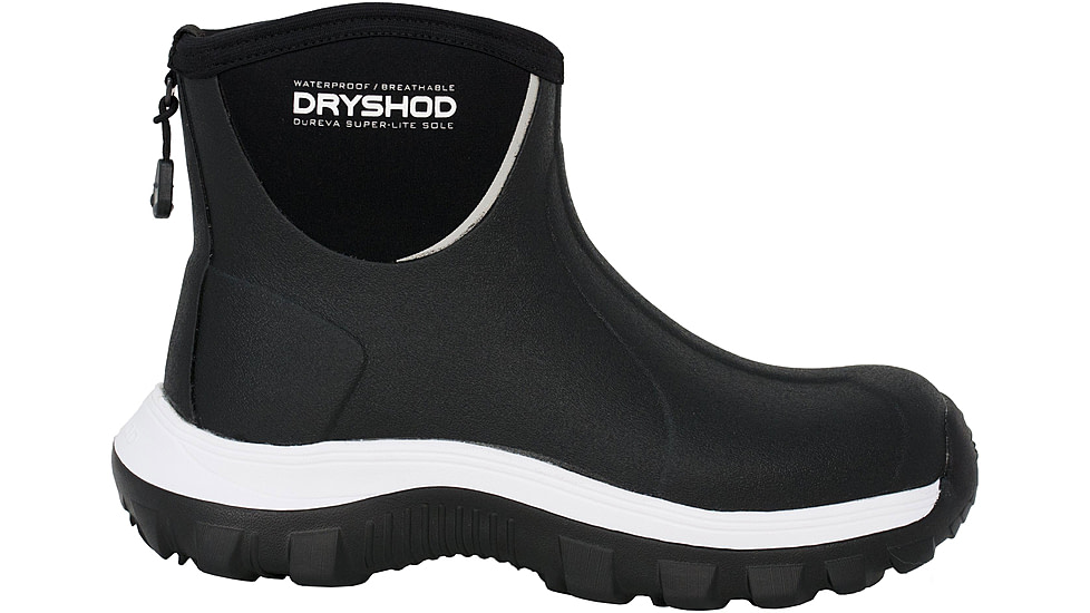 Dryshod Evalusion Ankle Hunting Boots - Mens, Black/White, 12, EVA-MA-BLK-012