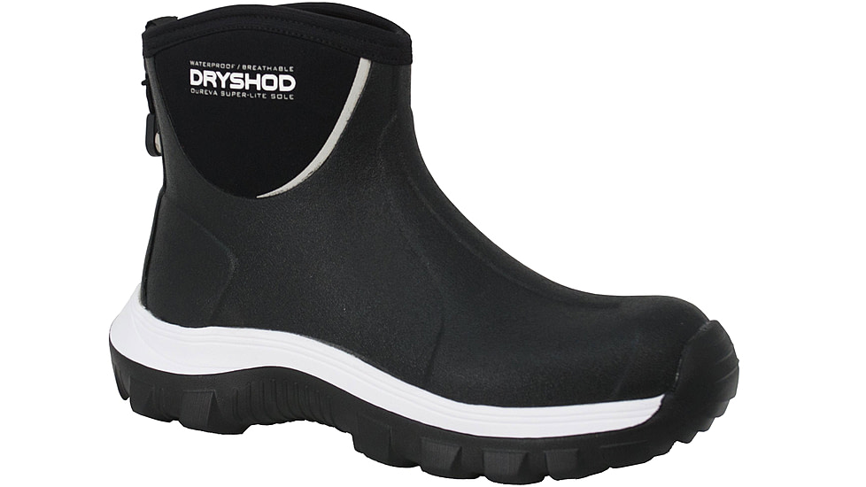 Dryshod Evalusion Ankle Hunting Boots - Mens, Black/White, 12, EVA-MA-BLK-012