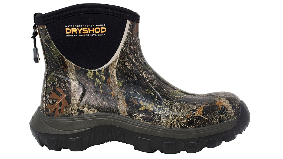 Dryshod Evalusion Ankle Hunting Boots - Mens, Camo/Bark, 14, EVA-MA-CM-014