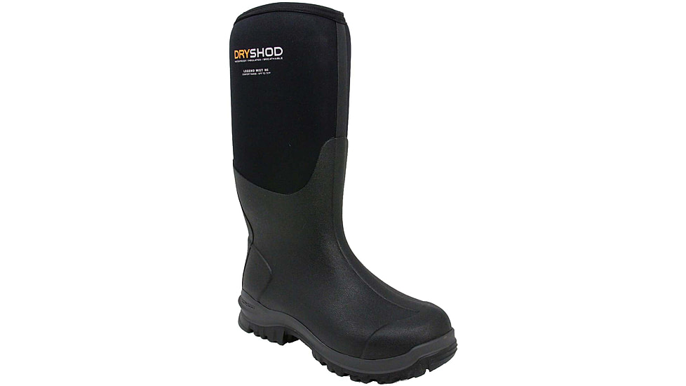 Dryshod Legend MXT Hi Adventure Boot - Mens, Black/Neon, 11, LGX-MH-BK-011