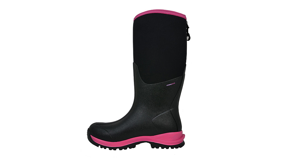 Dryshod Legend MXT Hi Adventure Boot - Womens, Black/Pink, 10, LGX-WH-BKPN-010