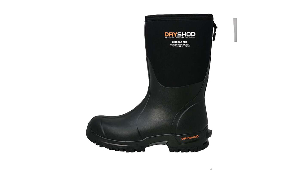 Dryshod Mudcat Boot - Mens, Mid, Black, 16, MDC-MM-BK-016