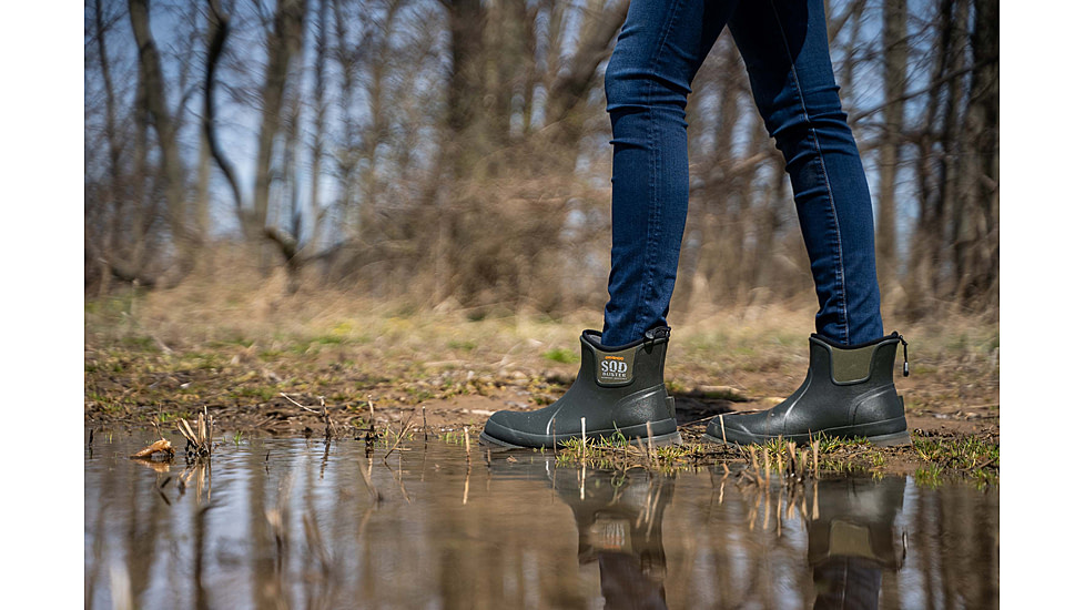 Dryshod Sod Buster Womens Boot, Moss/Grey, 6, SDB-WA-MS-006