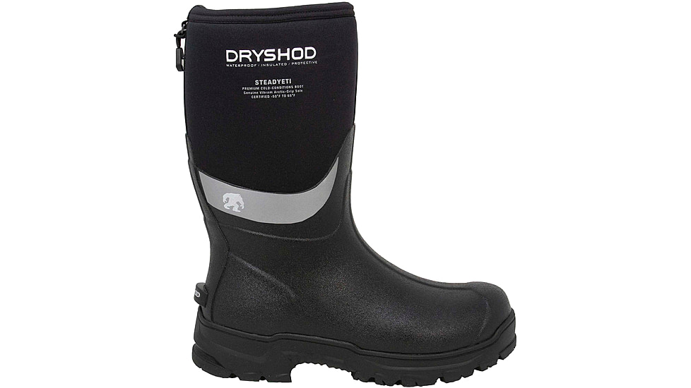 Dryshod Steadyeti Mid Winter Boot - Men's, Black/Grey, 8, SYT-MM-BK-008