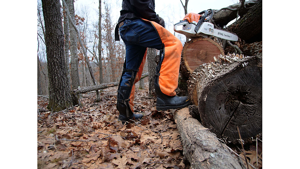 Dryshod Steel-Toe Adjustable Gusset Work Boot, Black/Yellow, 16, STG-UH-BK-016