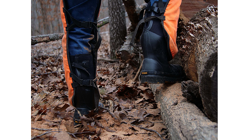 Dryshod Steel-Toe Adjustable Gusset Work Boot, Black/Yellow, 16, STG-UH-BK-016