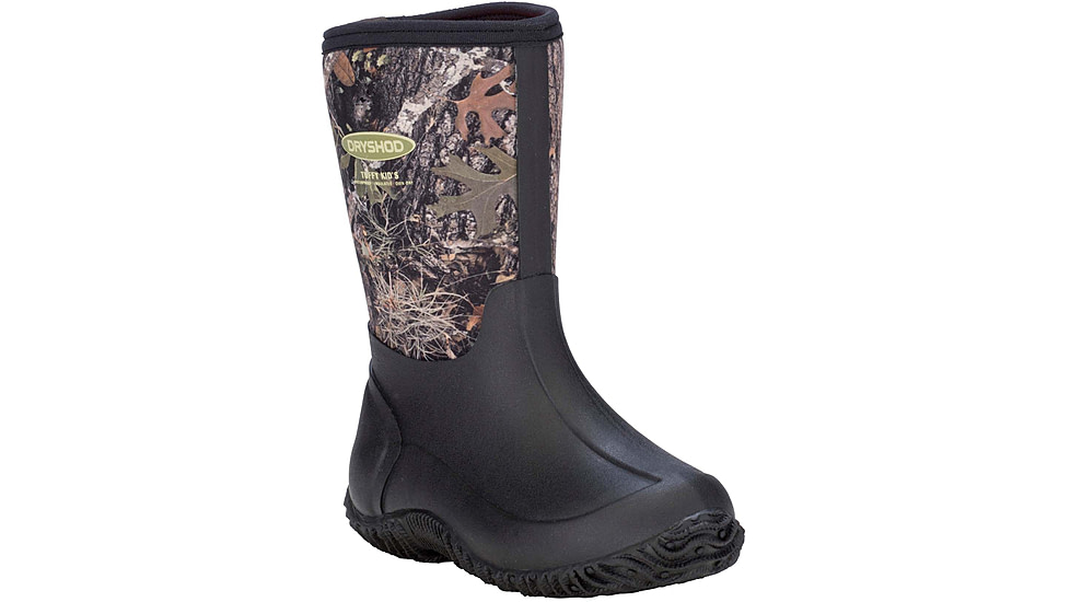 Dryshod Tuffy Sport Boot - Kids, Camo/Timber, 13, TUF-KD-CM-013