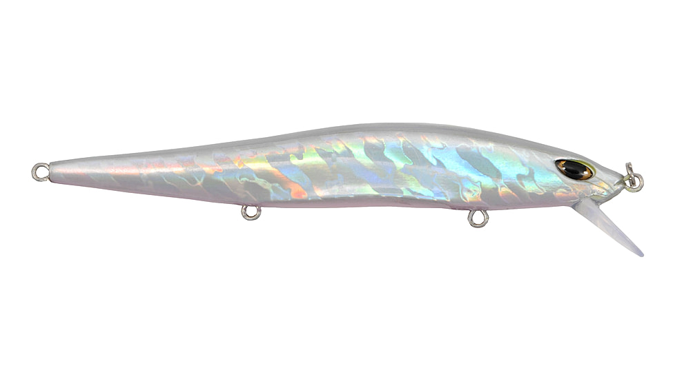 Duckett Fishing BD 115 Suspenfing Jerkbait, Chrome Shad, 115 mm, BDJ115-CS