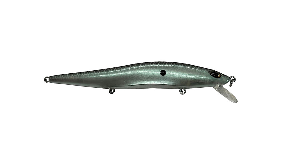 Duckett Fishing BD 115 Suspenfing Jerkbait, Green Gizzard Shad, 115 mm, BDJ115-GGS