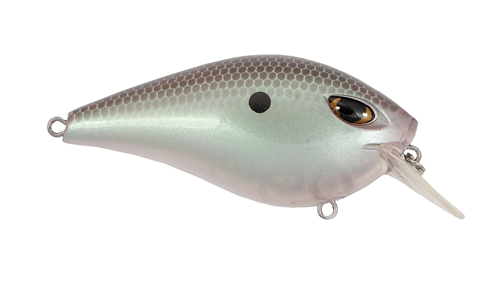 Duckett Fishing BD 1.5 Squarebill Crankbait, Green Gizzard Shad, 1.5, BD1.5-GGS