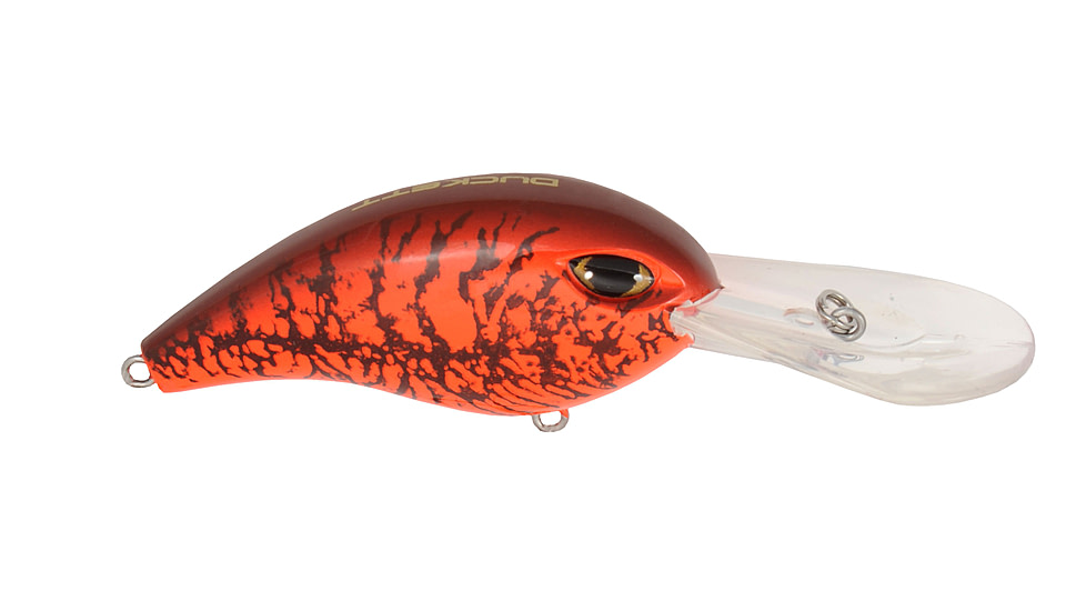 Duckett Fishing BD 6 Deep Diver Bait, Red Craw, BD6DD- RC