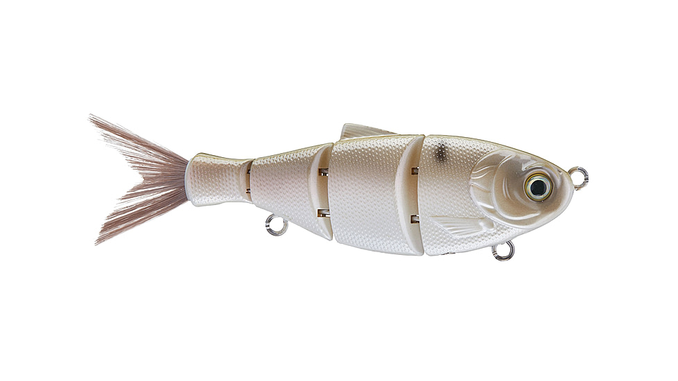 Duckett Fishing BD Shad, Gizzard Shad, 5 in, BDSHAD5-SS Gizzard Shad
