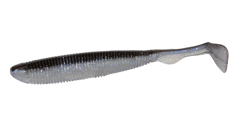 Duckett Fishing BD Subtle Tail, Gizzard Shad, 3.8 in, MXST3.8 GS