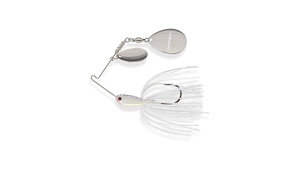 Duckett Fishing BD Water Slash Double Colorado Spinnerbait, Special White, 1/2 oz, MXWSDC1/2 SW