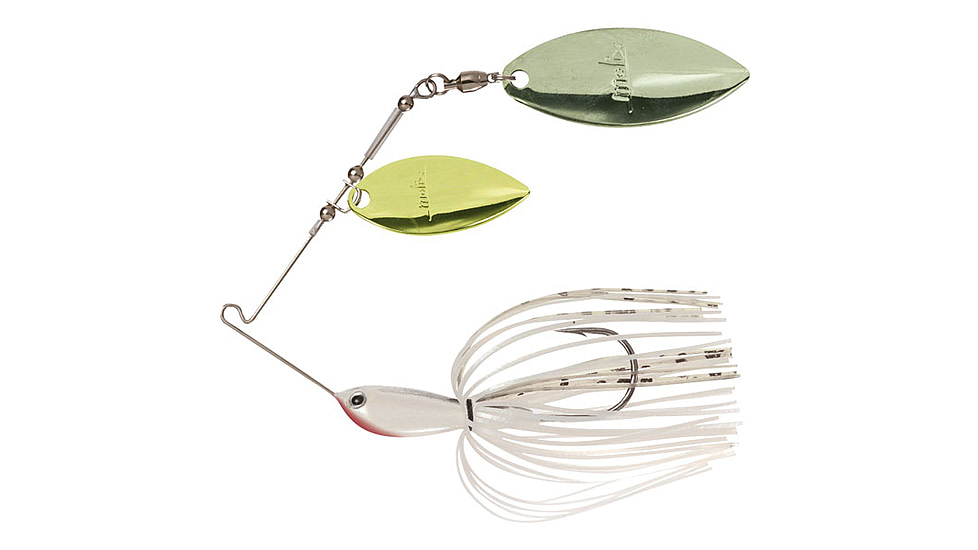 Duckett Fishing BD Water Slash Double Willow Spinnerbait, Special White, 1/2 oz, MXWSDW1/2 SW