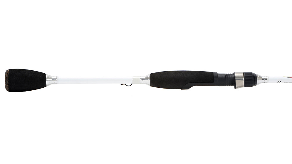 Duckett Fishing Crapple Slayer Lt Mod Fast Spinning Rod, Medium, White, 6 ft 3 in, DFCR63ML-S