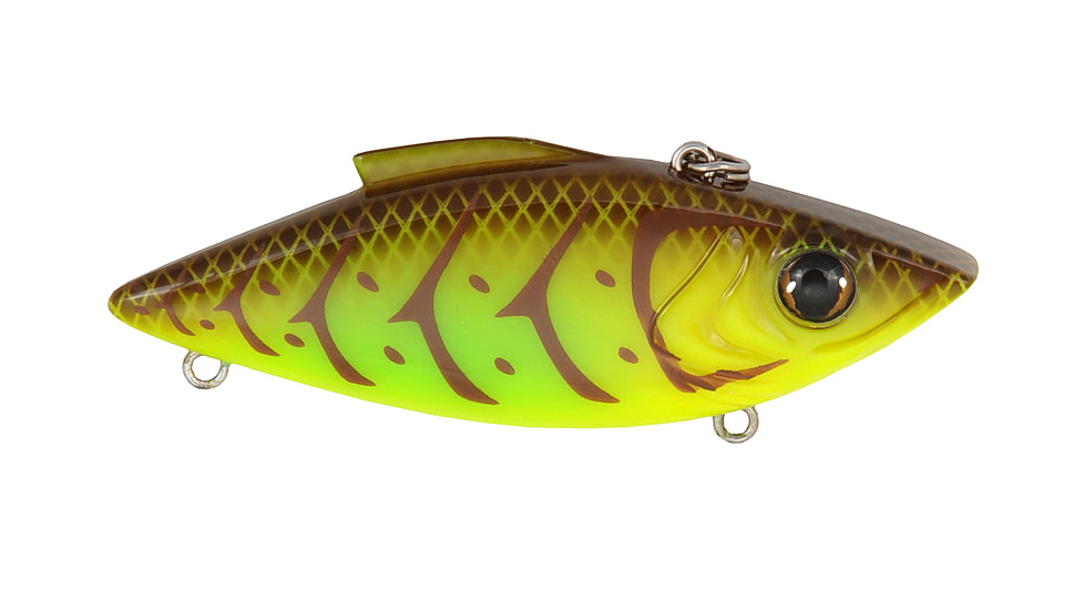 Duckett Fishing Duckett Trap, Chartreuse Brown Back, 1/2 oz, DBTR-CBB