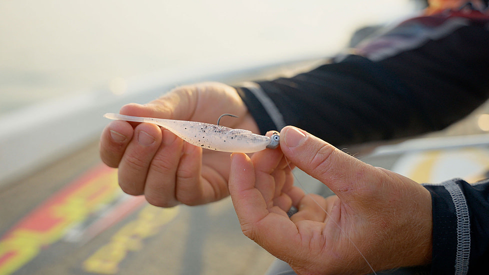 Duckett Fishing Sway Minnow, 6 Pieces, Silver Shad, 3.75 in, BDSM3.75-SS