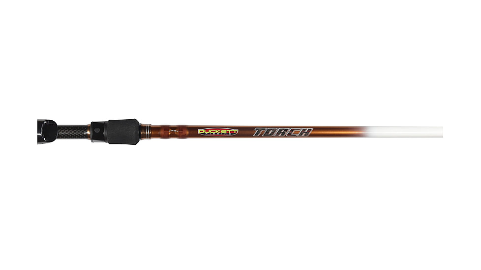 Duckett Fishing Torch Casting Rod, 6ft8in, Medium Heavy, Fast, 1 Piece, Graphite, DFTH68MH-C