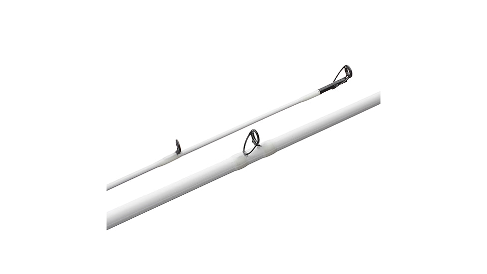 Duckett Fishing Zeus Casting Rods, Med-Heavy, White, 7ft 3in, DFZS73MH-C