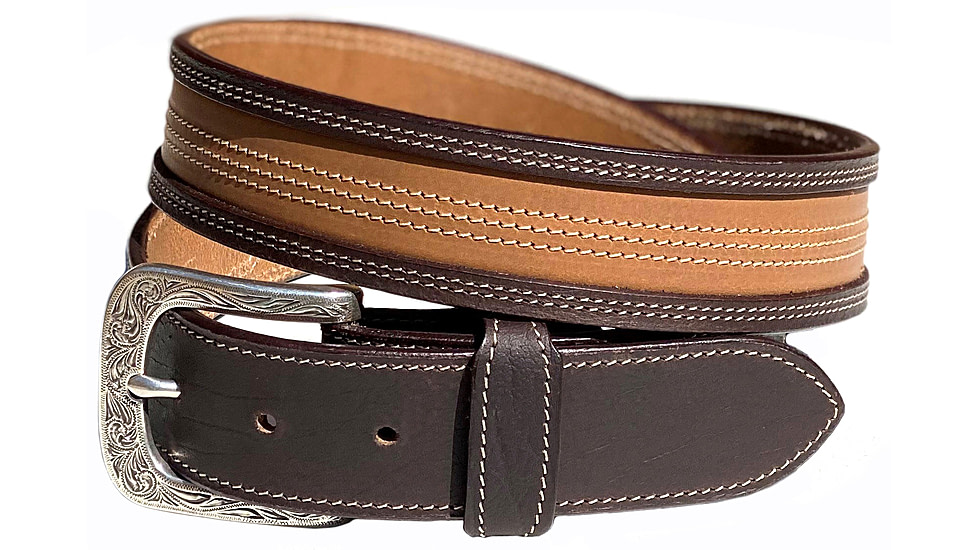 Durango Boot Murphy Belt, Brown/Tan, 34, DU3006-240-34