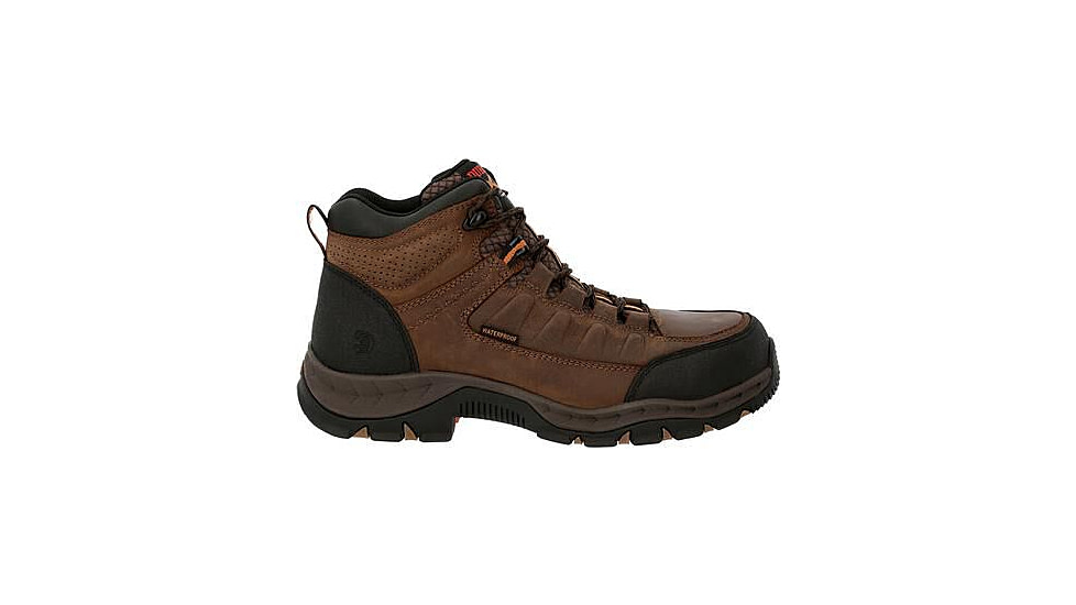 Durango Boot Renegade XP Alloy Toe Waterproof 5 inch Hiker Boot - Mens, Timber Brown, 10 Medium, DDB0363-10-M