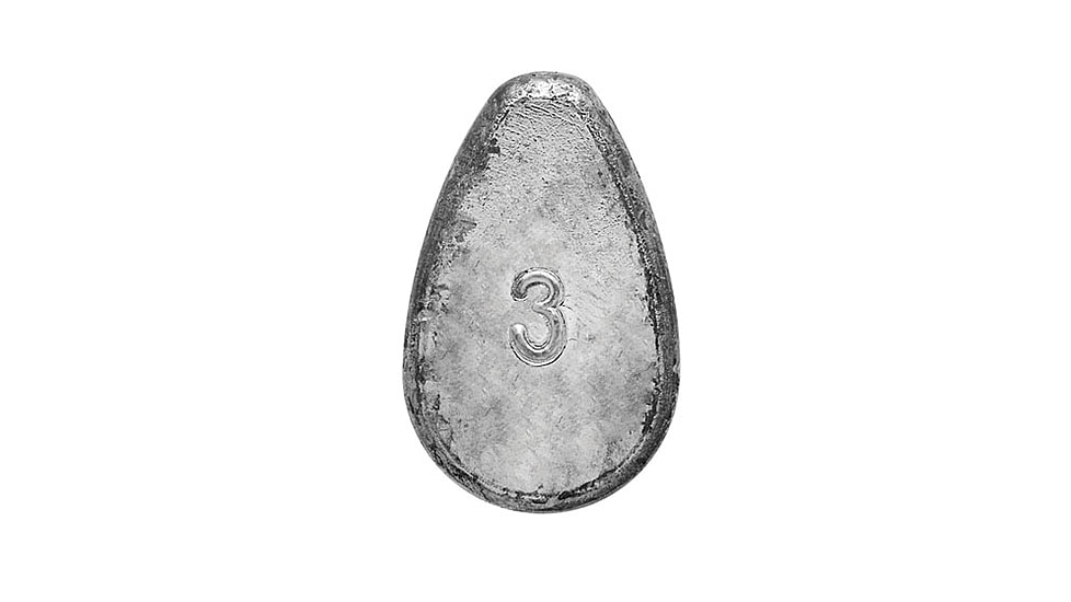 Eagle Claw Lead No Roll Sinker,Size 3oz WNOROLL-3