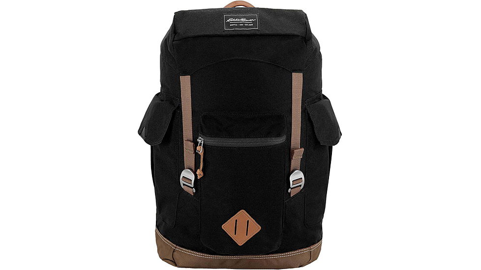Eddie Bauer Bygone 25L Backpack, Black, EBB1004-001
