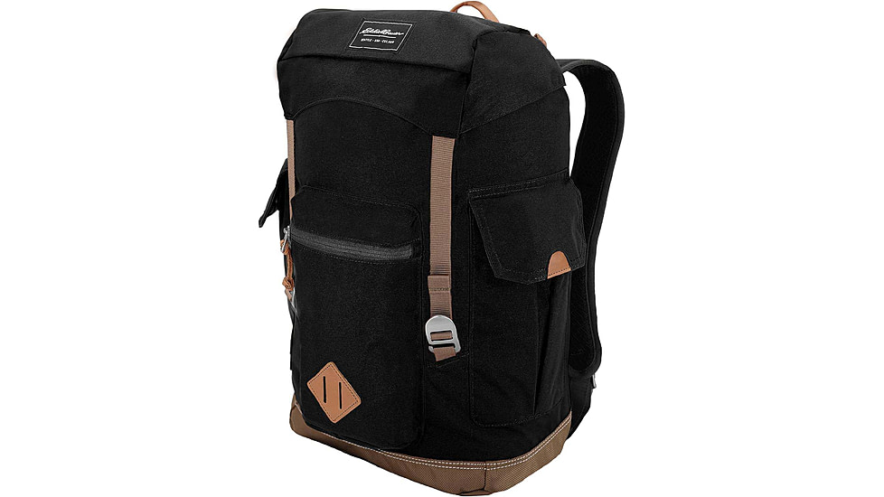Eddie Bauer Bygone 25L Backpack, Black, EBB1004-001