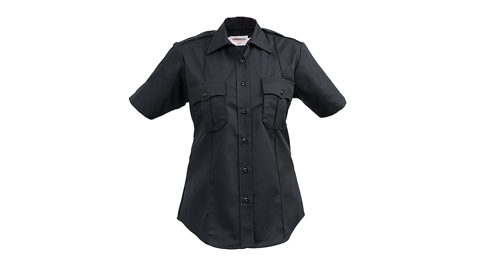 Elbeco Tek3 Short Sleeve Poly/Cotton Twill Shirt - Womens, 30 in, Midnight Navy, G954LC-30