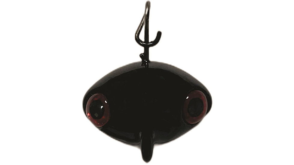 Epic Baits Bright Eye Swing Head, Black, 3/8 oz, SH3-8BLK