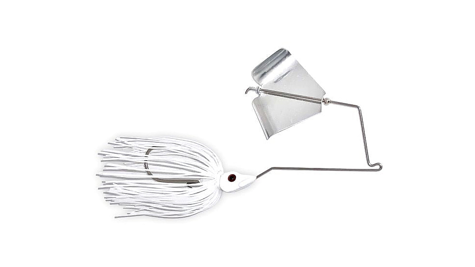 Epic Baits Buzz Bait Slow Rollr, Ghost White, 1/2 oz, BBSR12WHTBLF027