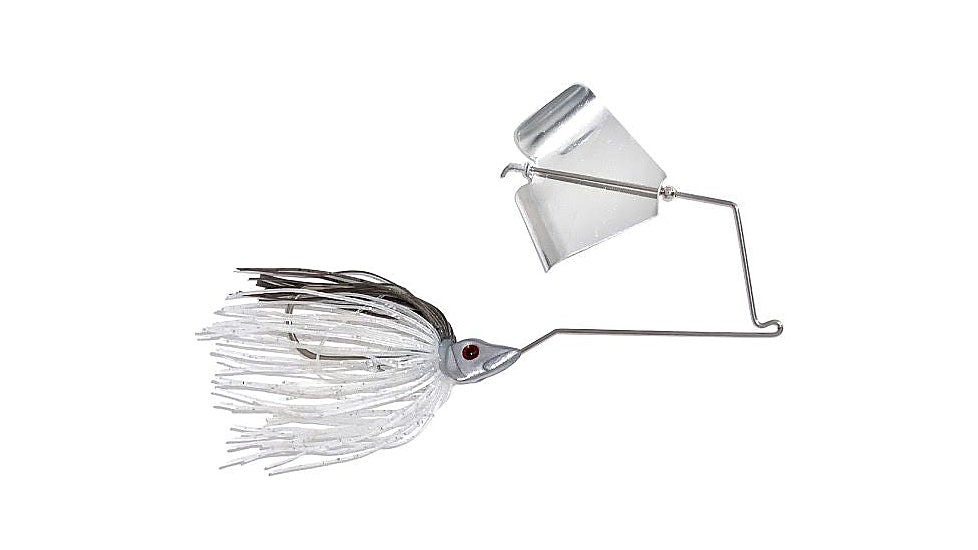 Epic Baits Buzz Bait Slow Rollr, Threadfin Shad, 3/8 oz, BBSR38SLVBLF009