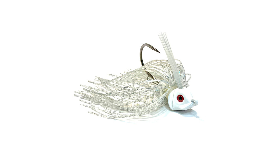 Epic Baits Compact Swim Jig, SJ, Bone Crusher, 1/2 oz, SJC12WHT006