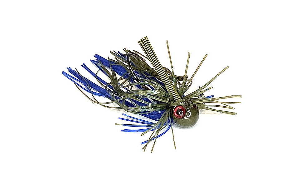 Epic Baits Finesse Jig, Blue Bayou, 5/16 oz, FNJ5-16ozbluebayou