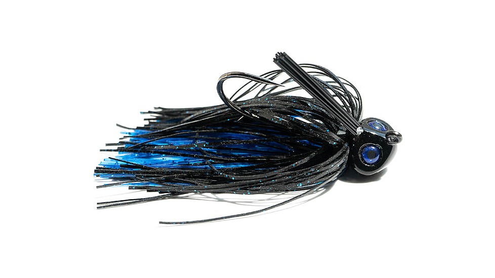 Epic Baits Football RG Jig, Midnight Blue, 3/8 oz, FBRG3-8ozmidnightblue