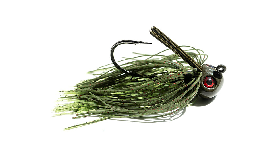 Epic Baits Football RG Jig, Watermelon/Red, 3/8 oz, FBRG3-8ozwat-red