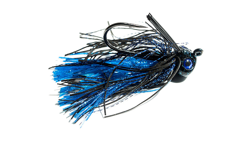 Epic Baits Football TG Jig, Midnight Blue, 1/2 oz, FBTG1-2ozMidnightBlue