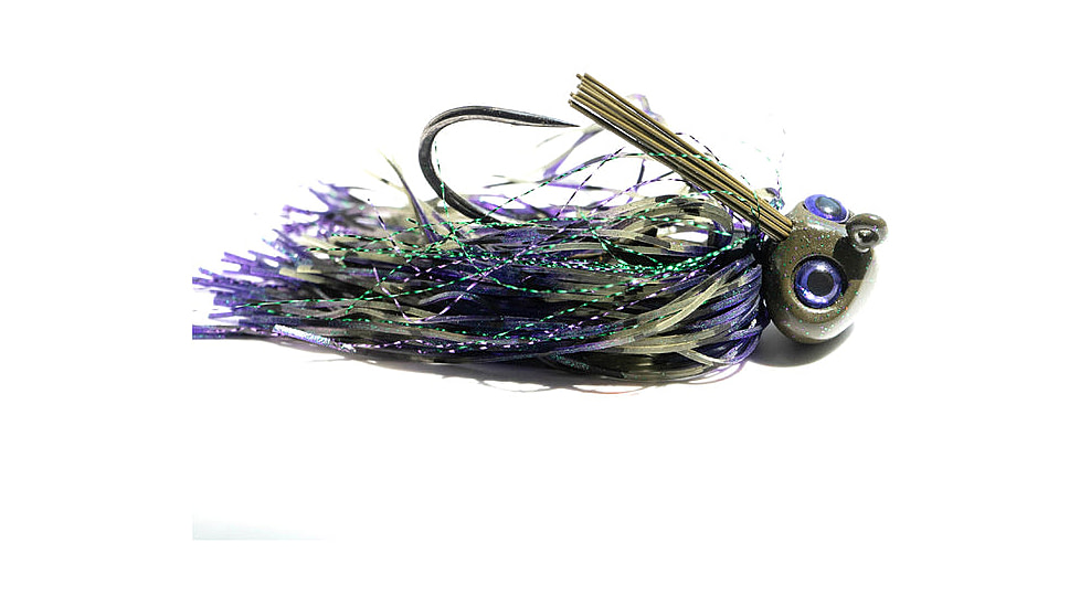 Epic Baits Football TG Jig, Purple Passion, 1/2 oz, FBTG1-2ozPurplePassion