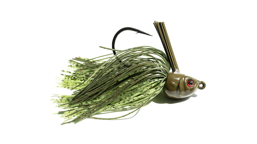 Epic Baits Grass Punch Jig, Watermelon/Red, 3/4 oz, GP3-4ozWatermelonRed
